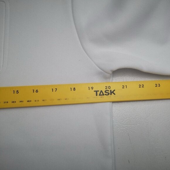 Bud Light Ladies Size Small White Fleece Lined Straight Fit Sweatshirt - Picture 7 of 7